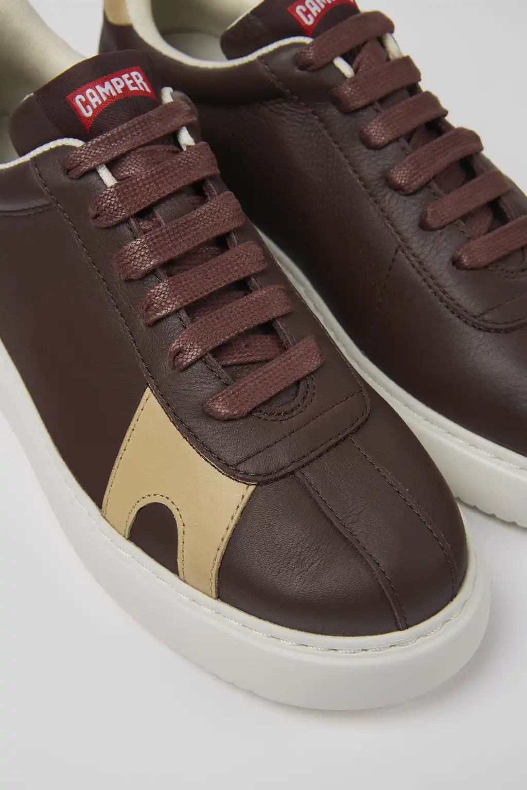 Twins Multicolor Non-Dyed Leather Sneakers for Women.