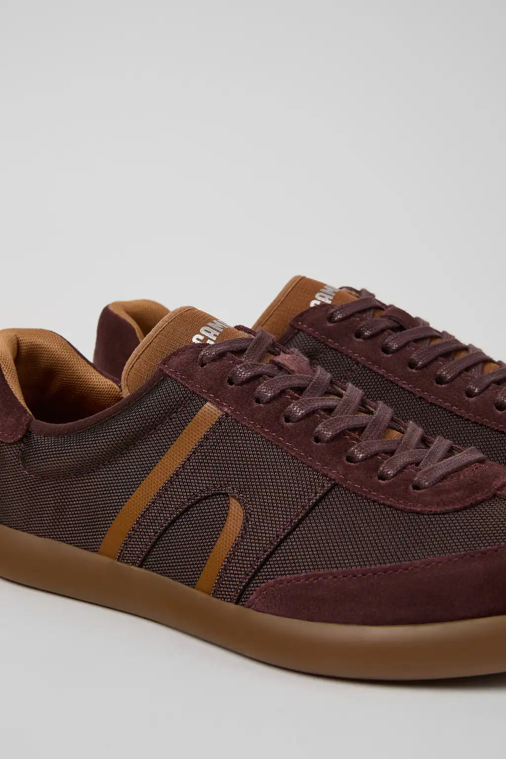 Pelotas Soller Gray Textile and Nubuck Sneakers for Men.