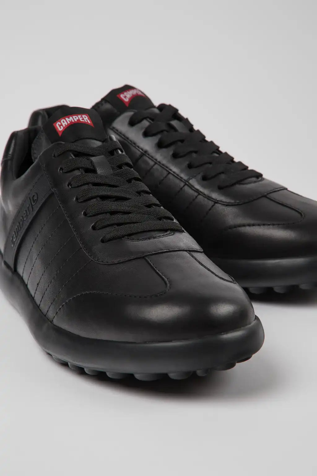 Pelotas XLF Brown Leather Sneakers for Men.