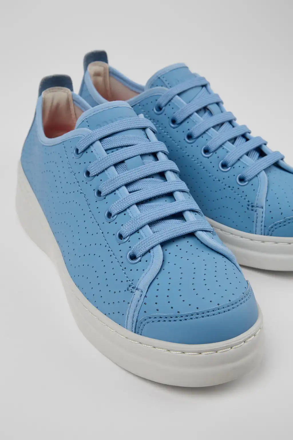 Runner White Recycled Leather Sneakers for Women.
