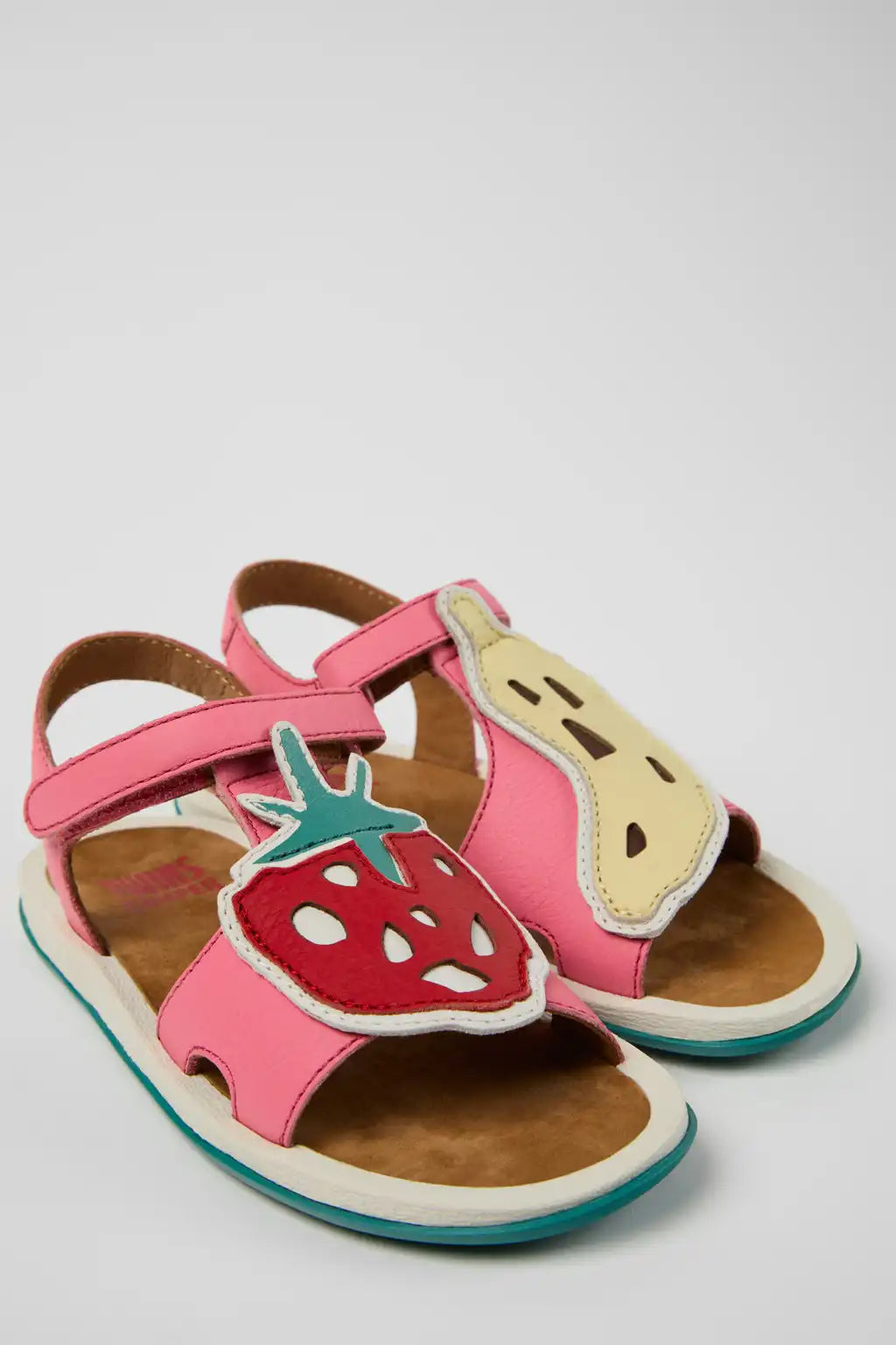 Twins Multicolor Leather Sandals for kids.