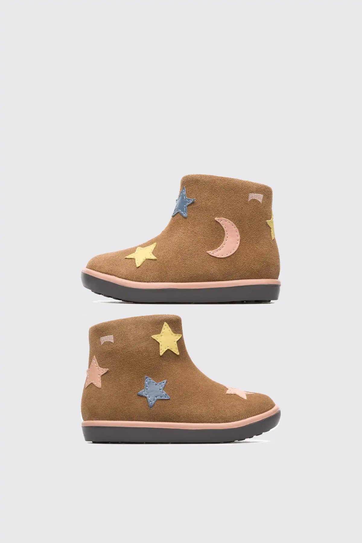 Twins Brown Boots for Kids