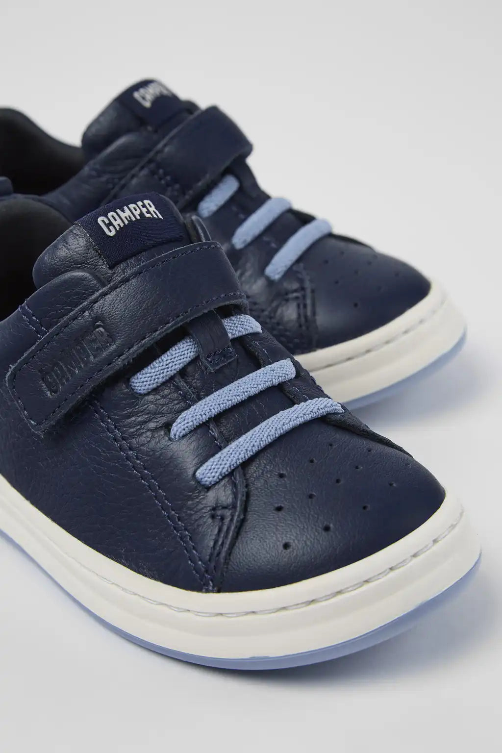 Runner Blue Leather Sneaker
