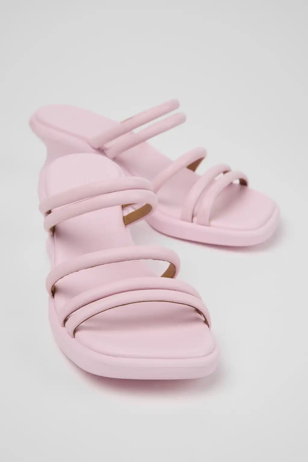 Louise Sandal Black Leather Sandals for Women.
