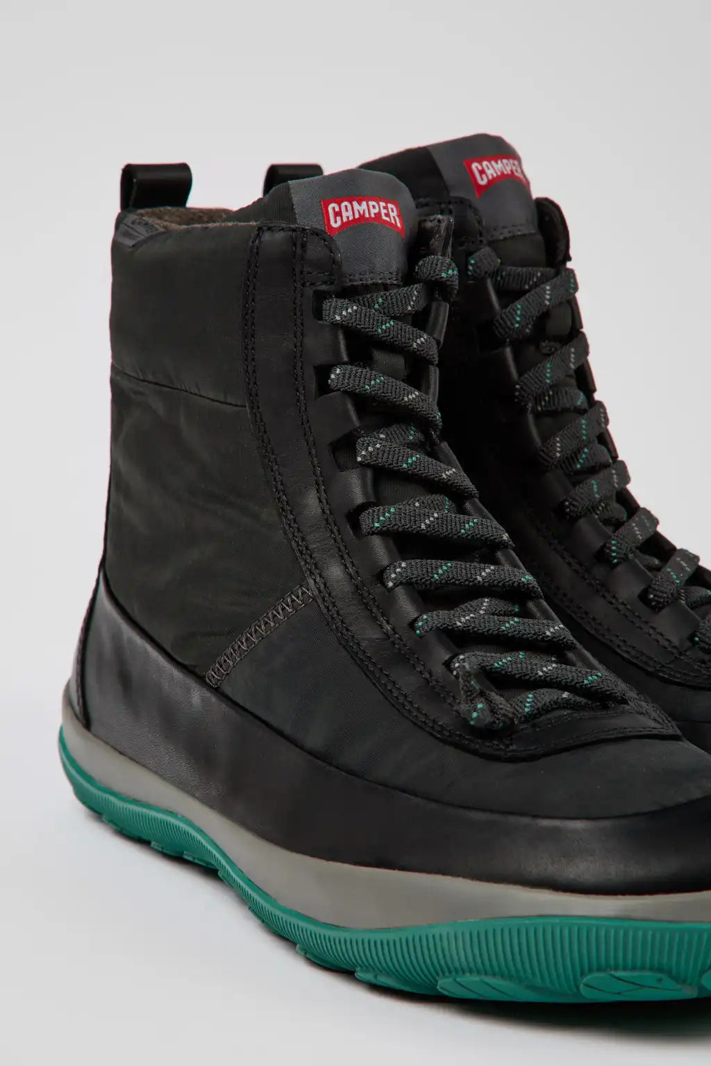 Peu Pista Gray and black boots for men