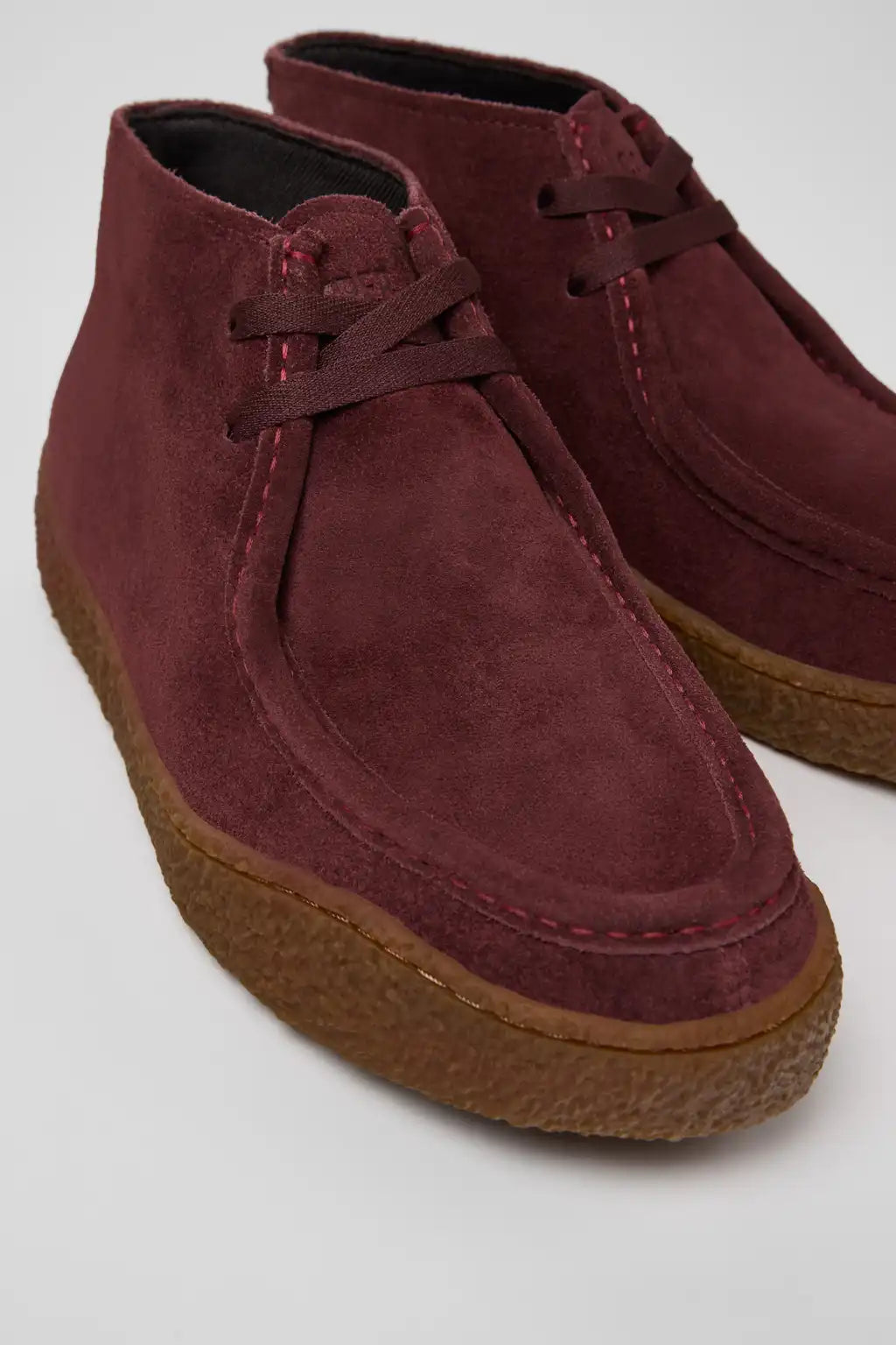 Peu Terreno Brown Suede Ankle Boots for Women.