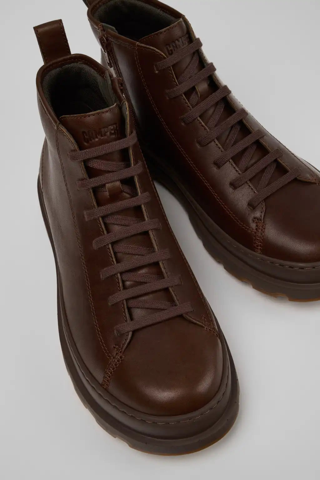 Brutus+ Green Nubuck Ankle Boots for Men.