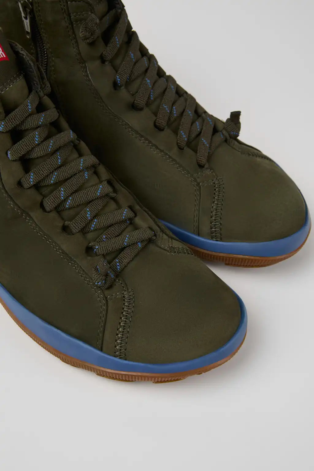 Peu Pista GM GORE-TEX Brown Nubuck Ankle Boots for Men.