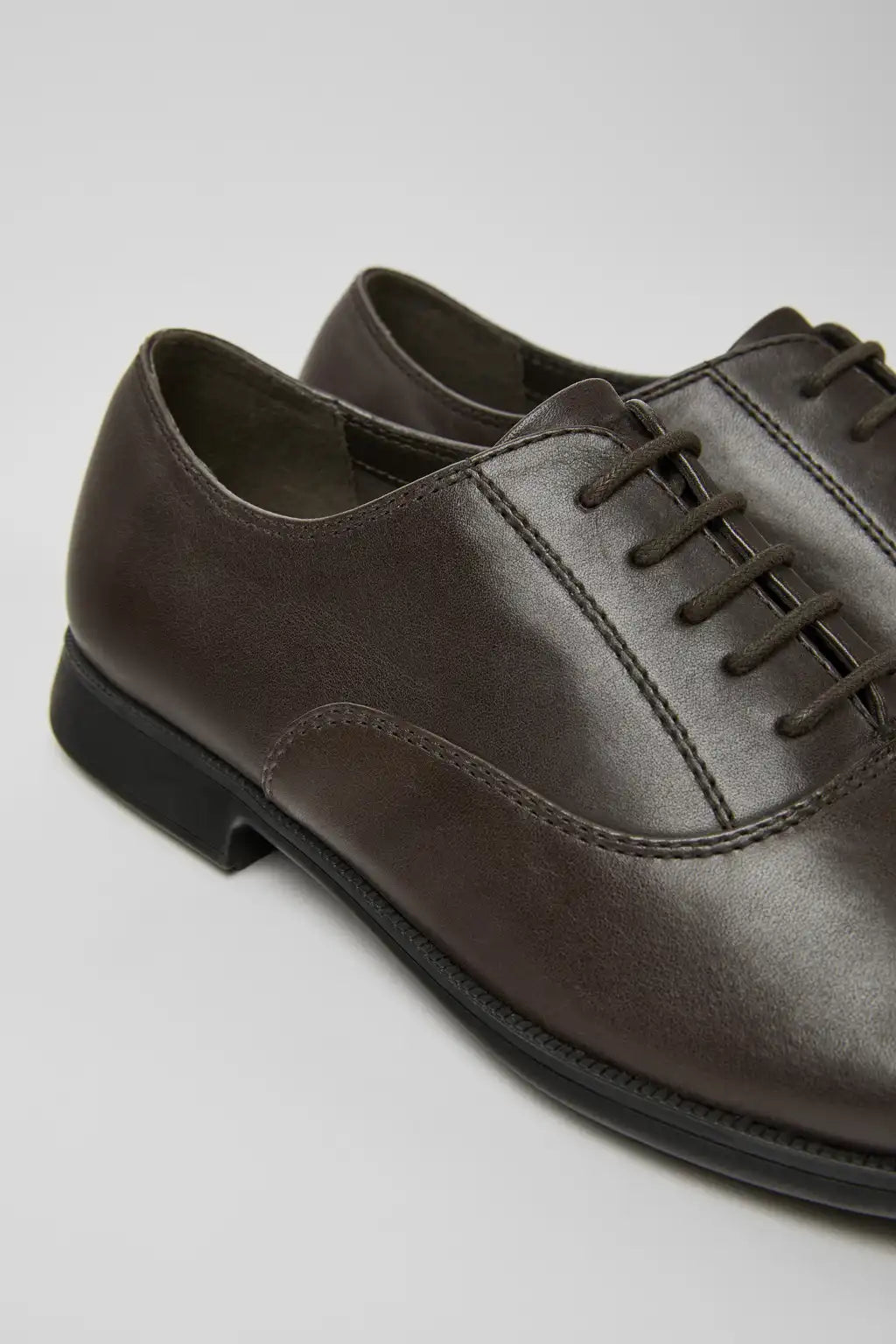 Mil Brown leather shoes for women