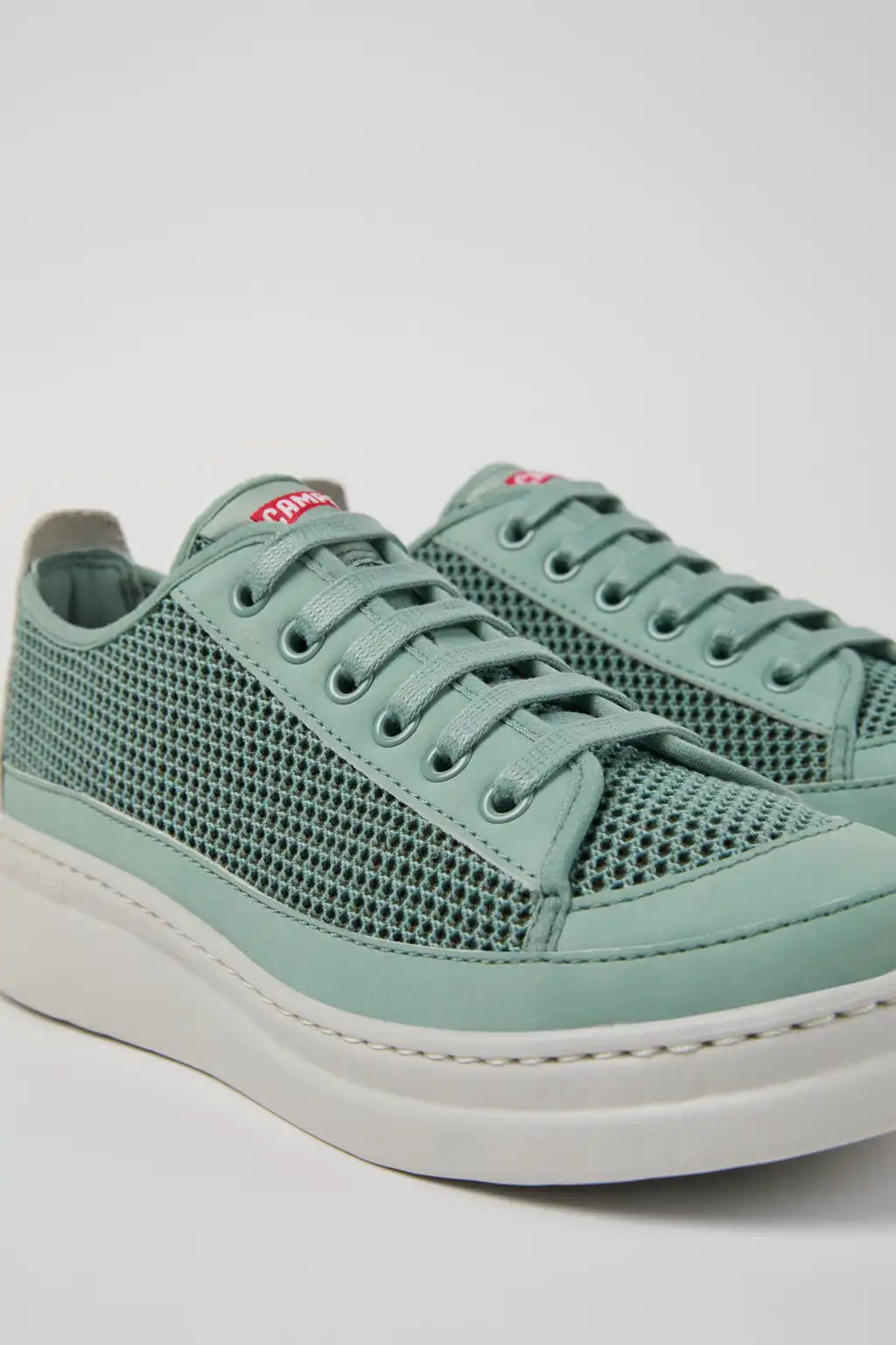 Runner Green TENCEL® Lyocell and Leather Women's Sneakers.