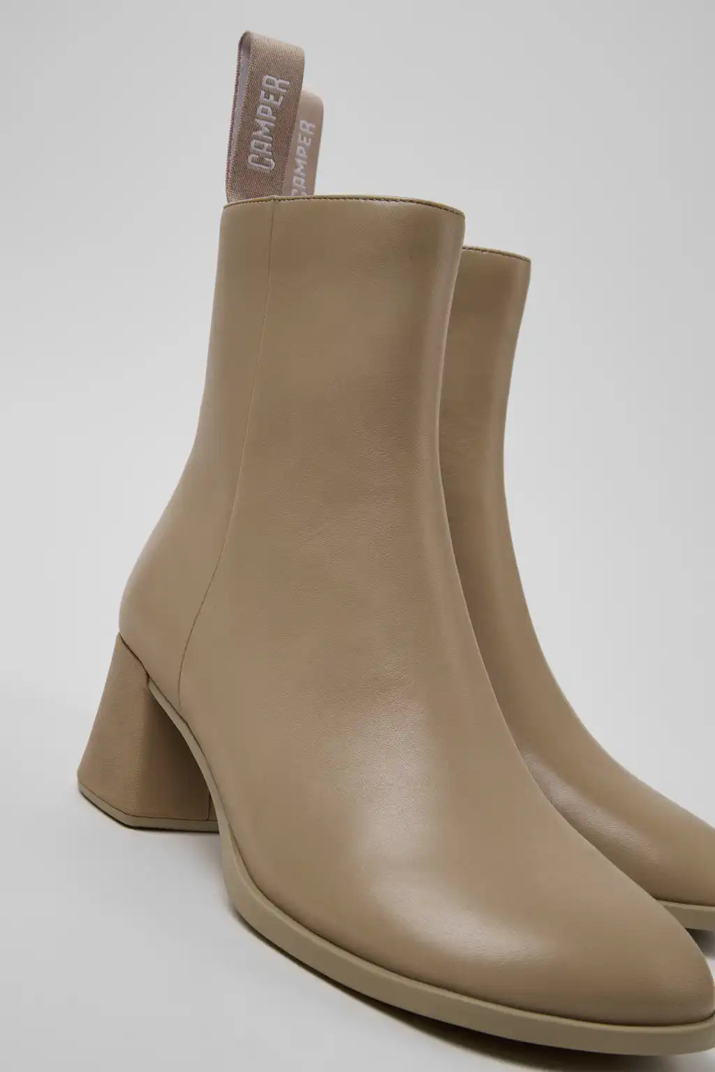 Kora Brown Nubuck Ankle Boots for Women.