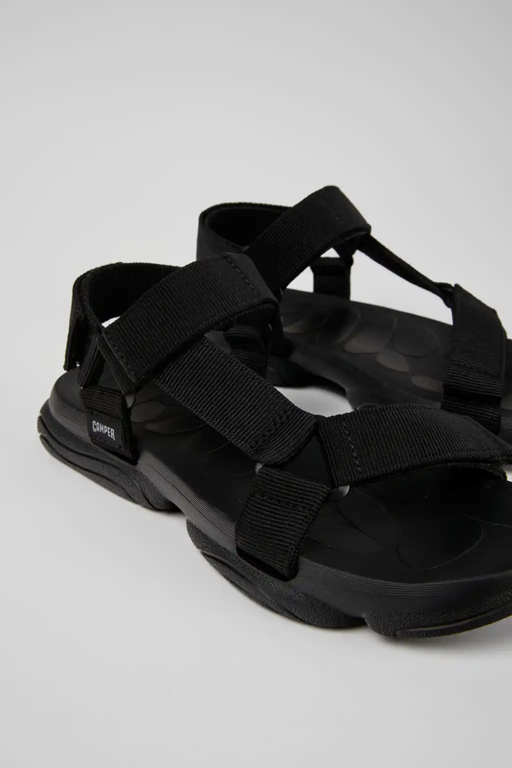 Karst Sandal Brown Textile Sandals for Men.