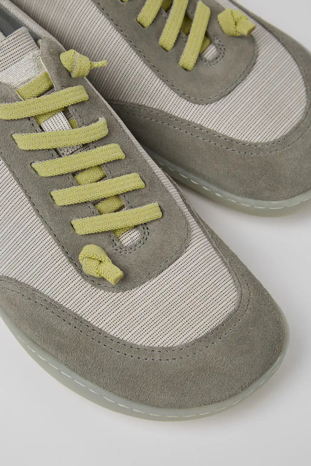 Peu White and grey recycled PET shoes for men