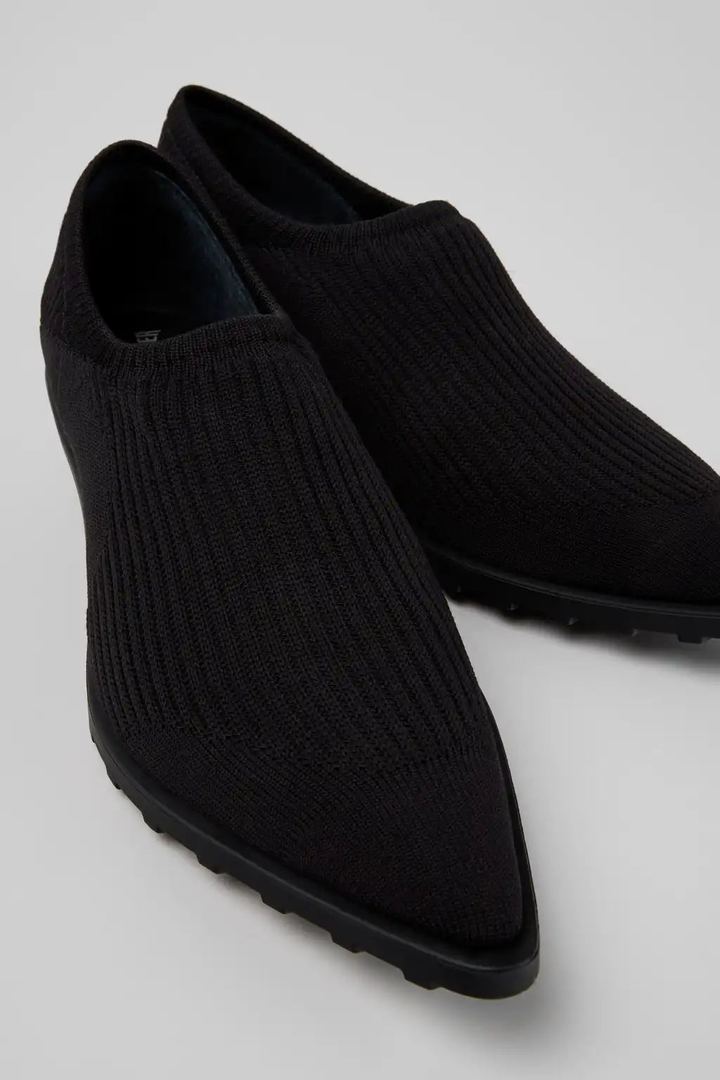 Camper x ISSEY MIYAKE - Anna Black TENCEL Lyocell and Recycled Engineered Materials Shoes for Women.