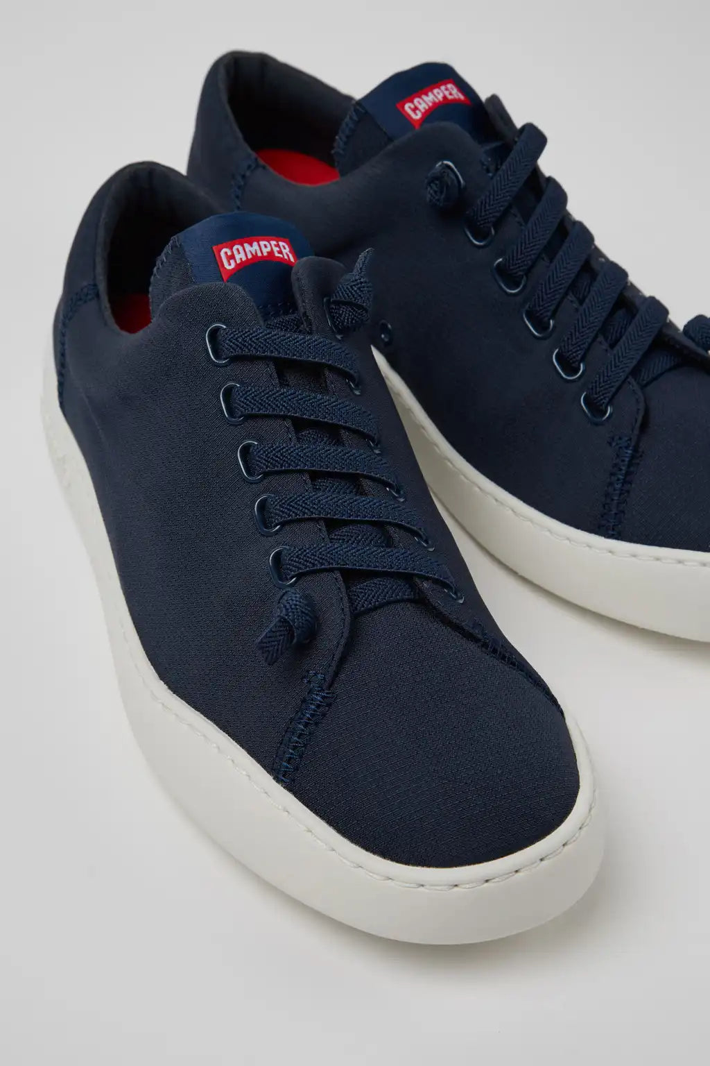 Peu Touring Black Textile Sneakers for Men.