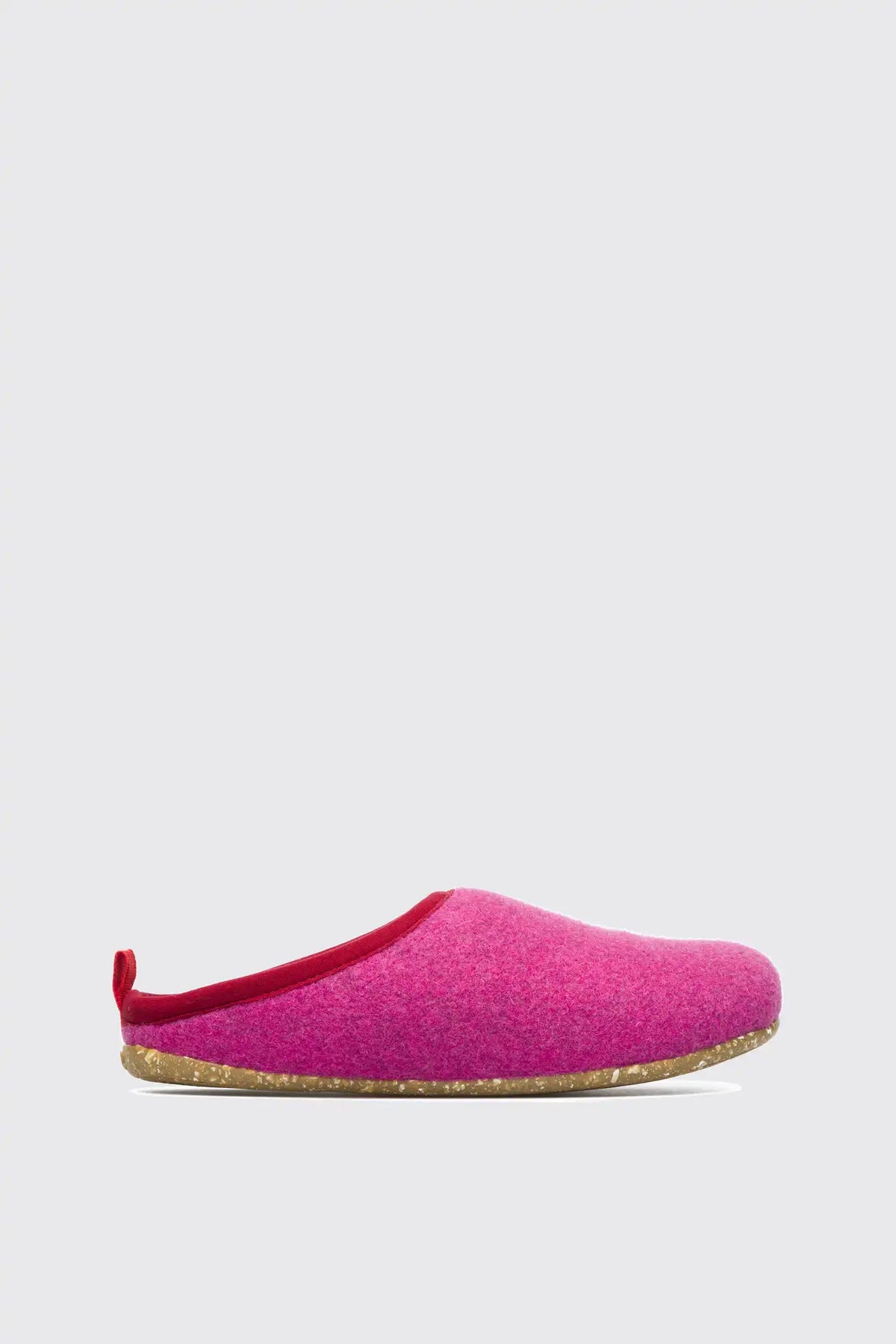 Wabi Gray Textile Slippers for Women.