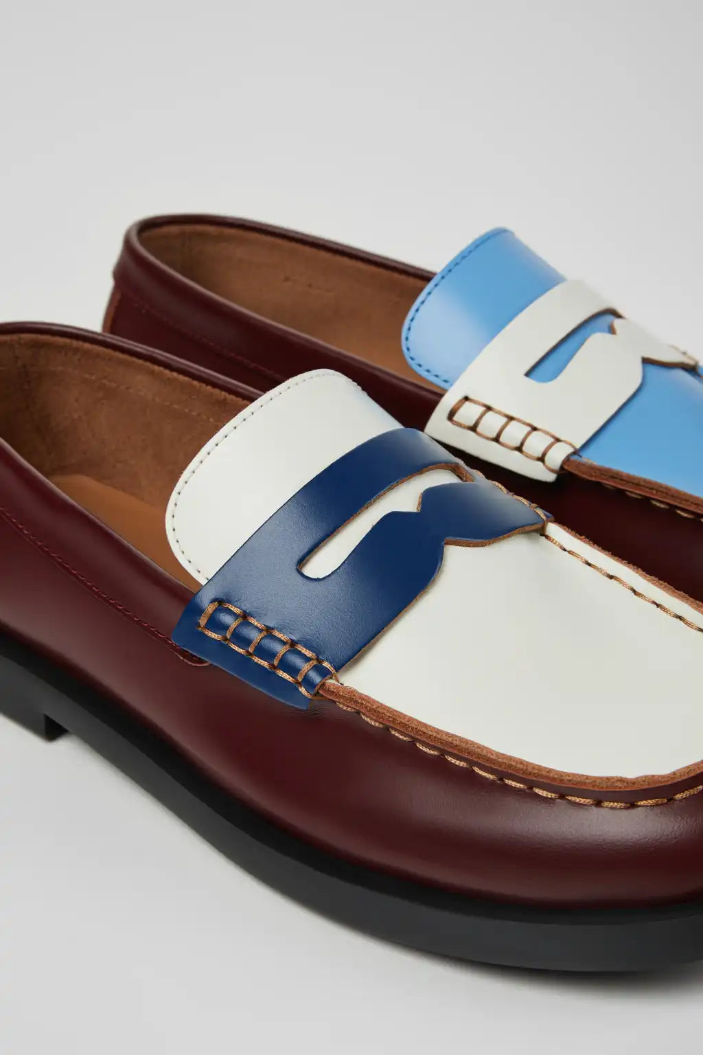 Don Black Leather Shoes for Men.