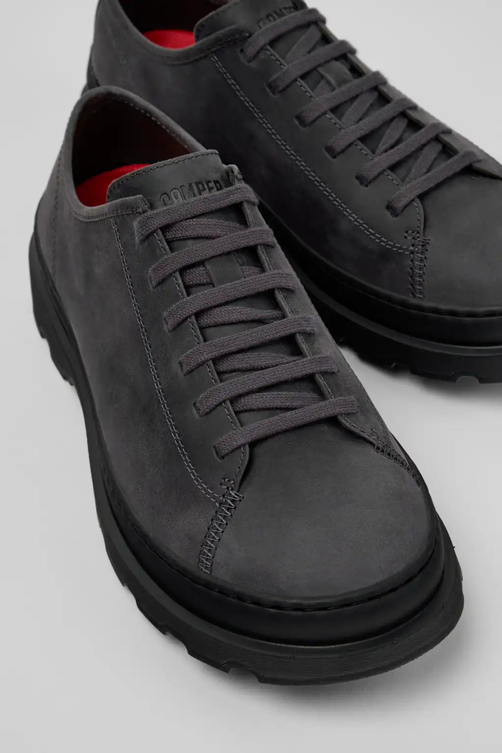 Brutus+ Black Leather Shoes for Men.