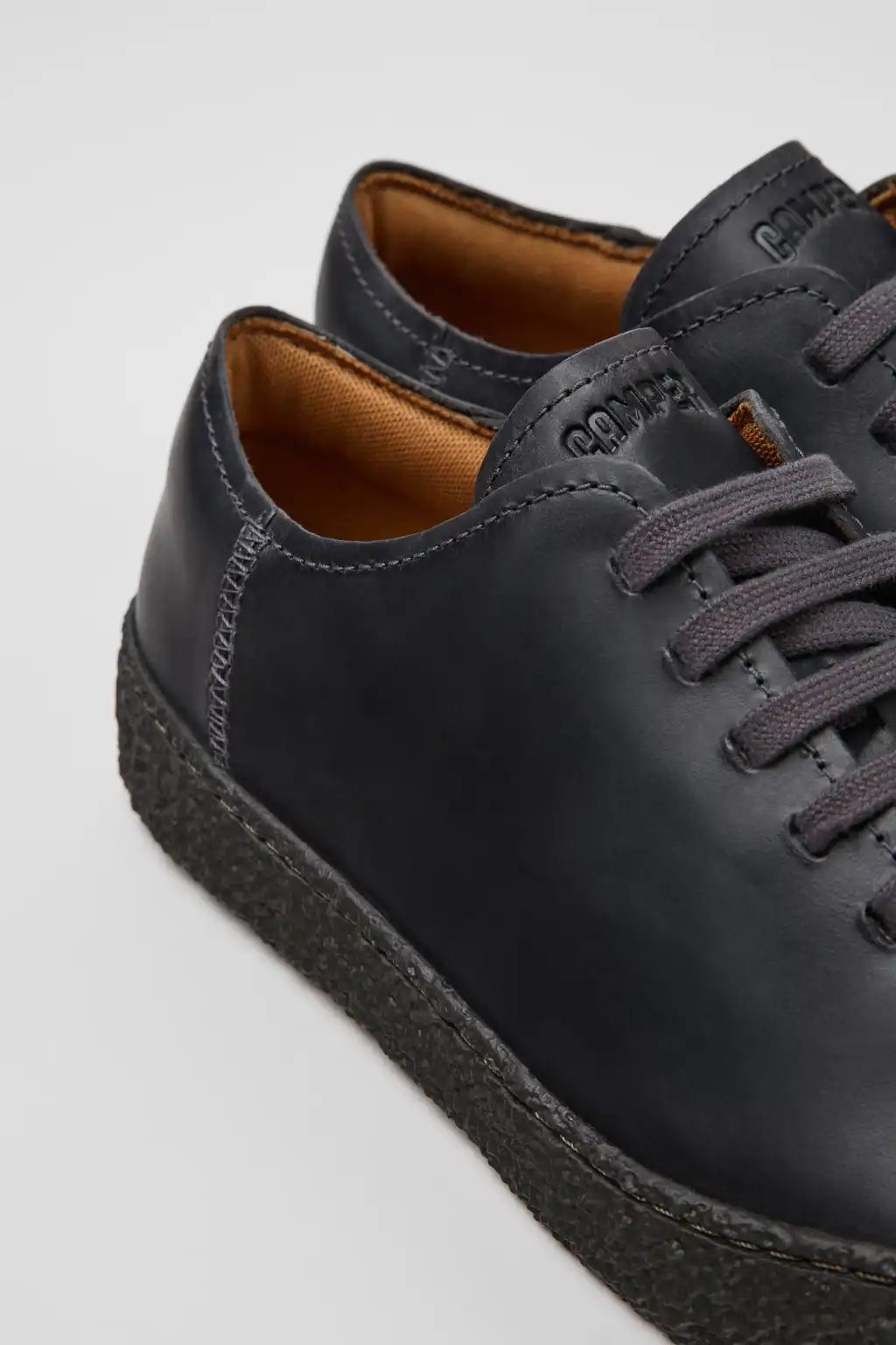 Peu Terreno Brown Nubuck Shoes for Men.
