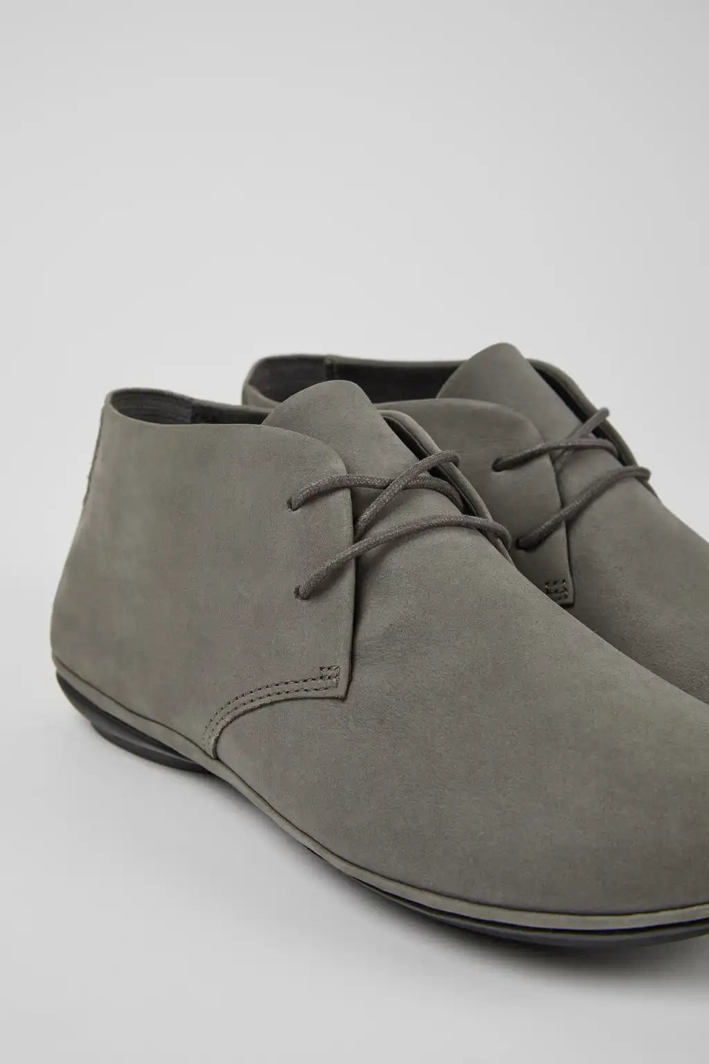 Right Nina Black Leather Ankle Boots for Women.