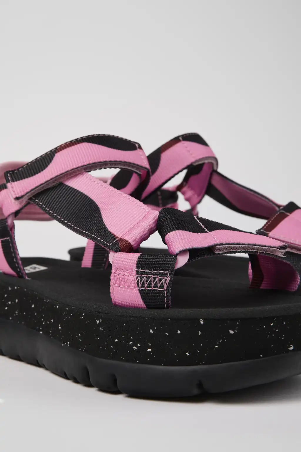 Twins Multicolored Textile Sandal for Women
