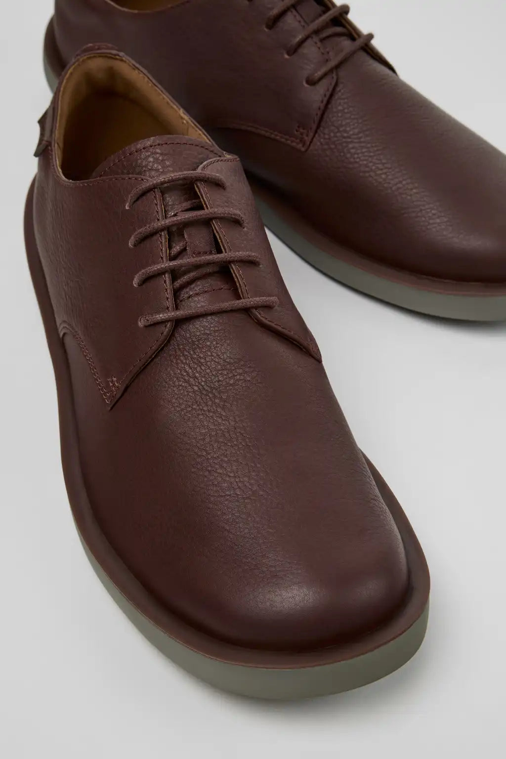 Wagon Black Leather Shoes for Men.