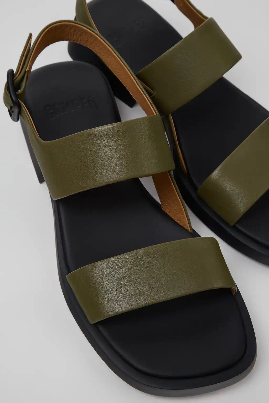 Dana White Leather Sandals for Women.