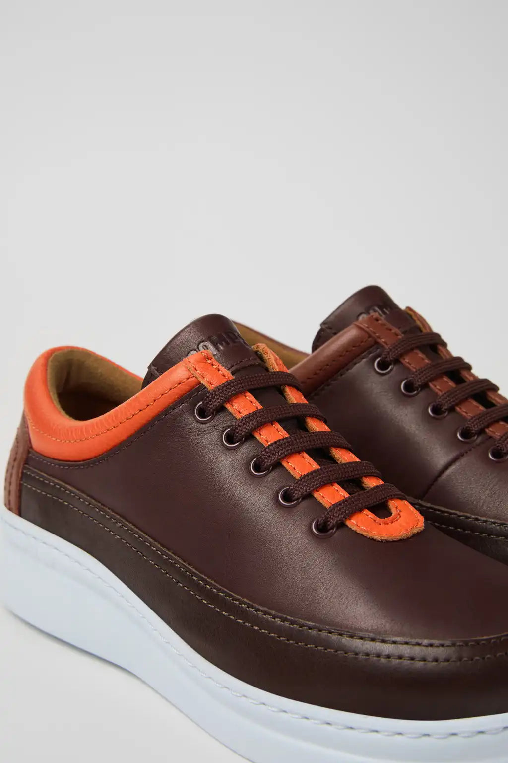 Twins Multicolored Leather Sneaker for Women