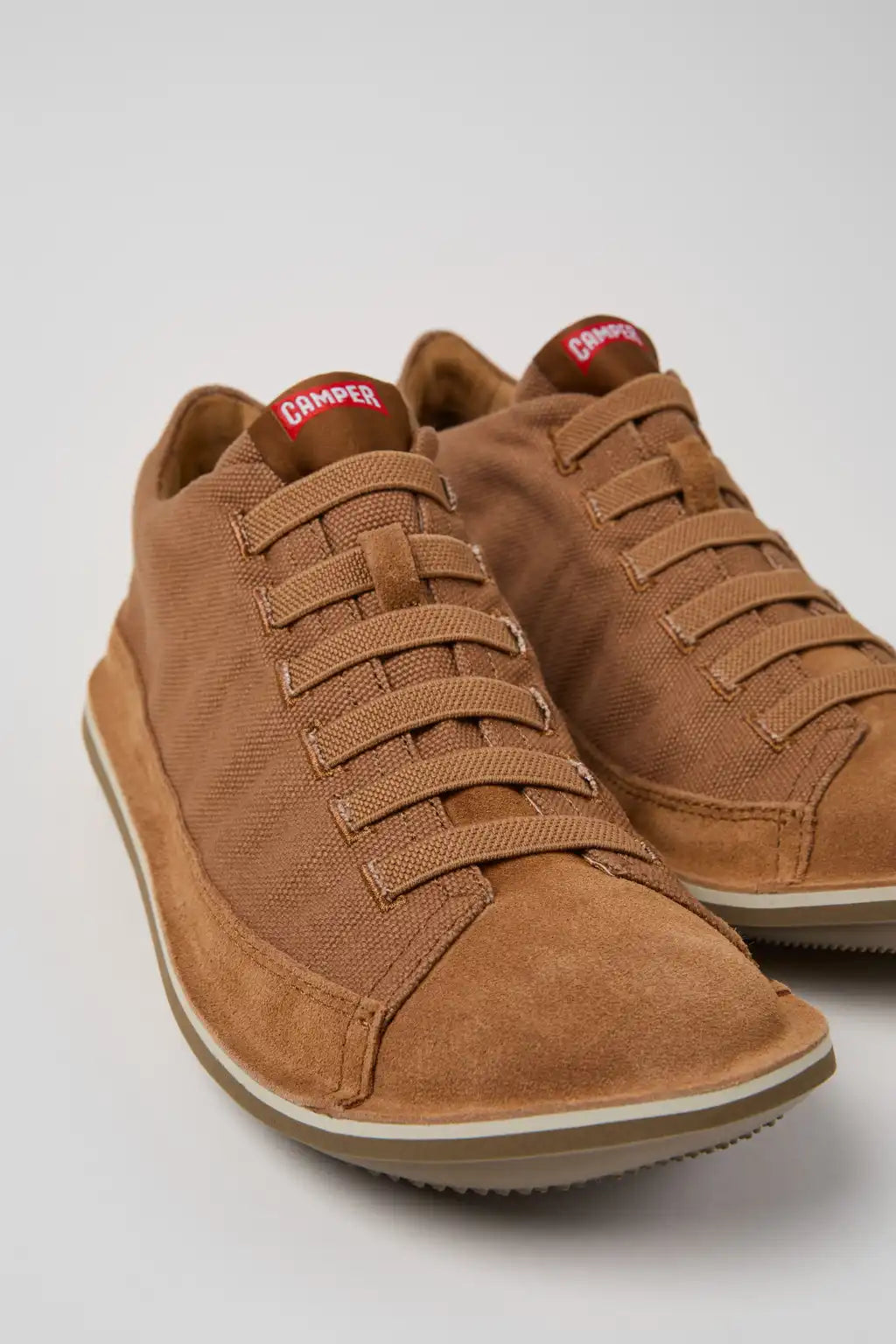 Beetle Beige Textile/Nubuck Basket Bootie for Men