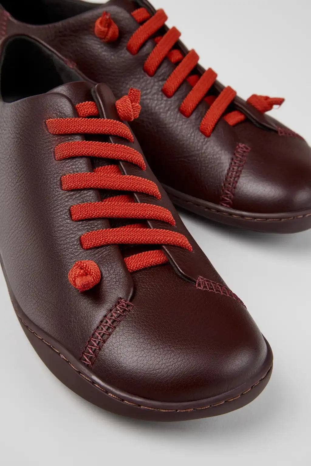 Peu Black Leather Shoes for Women.