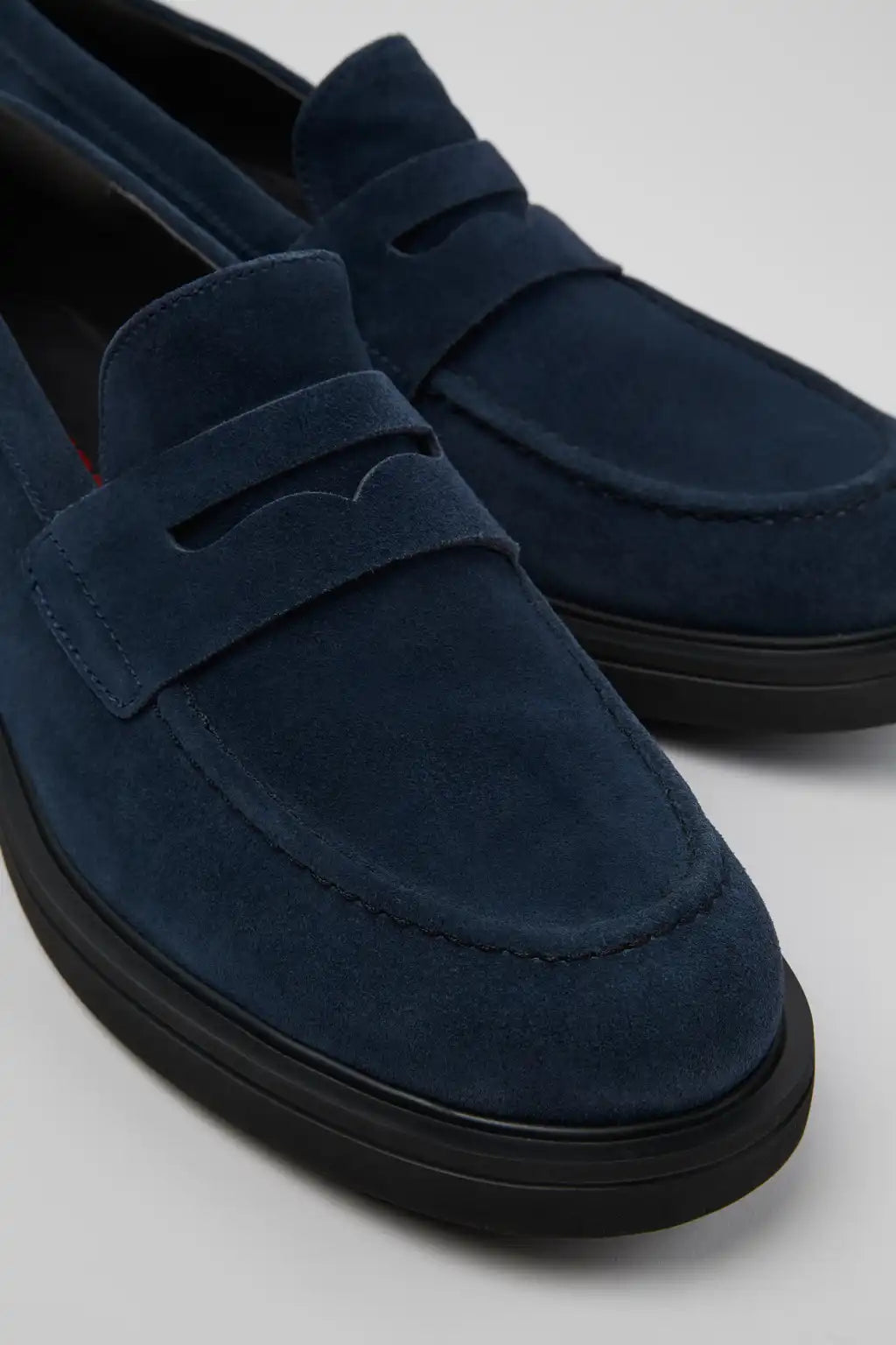 Norman Black Leather Shoes for Men.