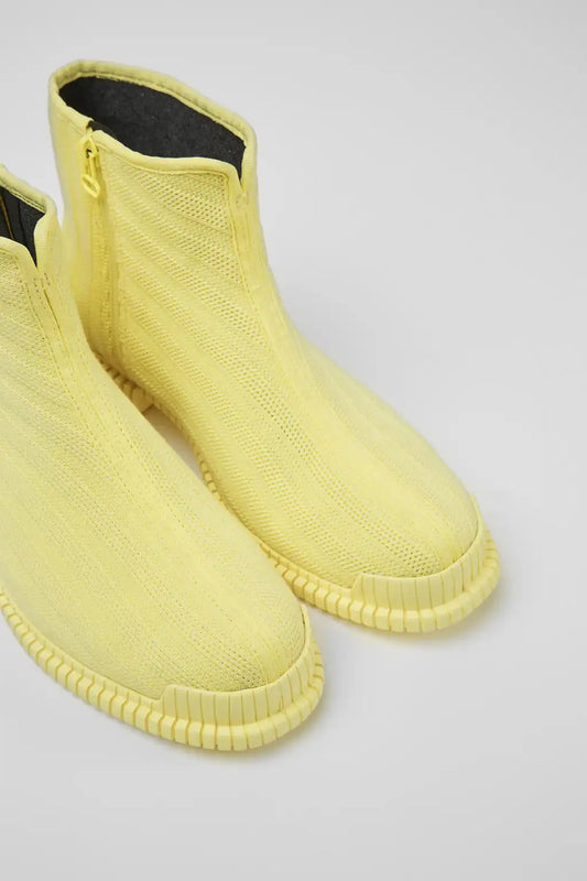 Pix TENCEL® Yellow TENCEL™ Lyocell ankle boots for women