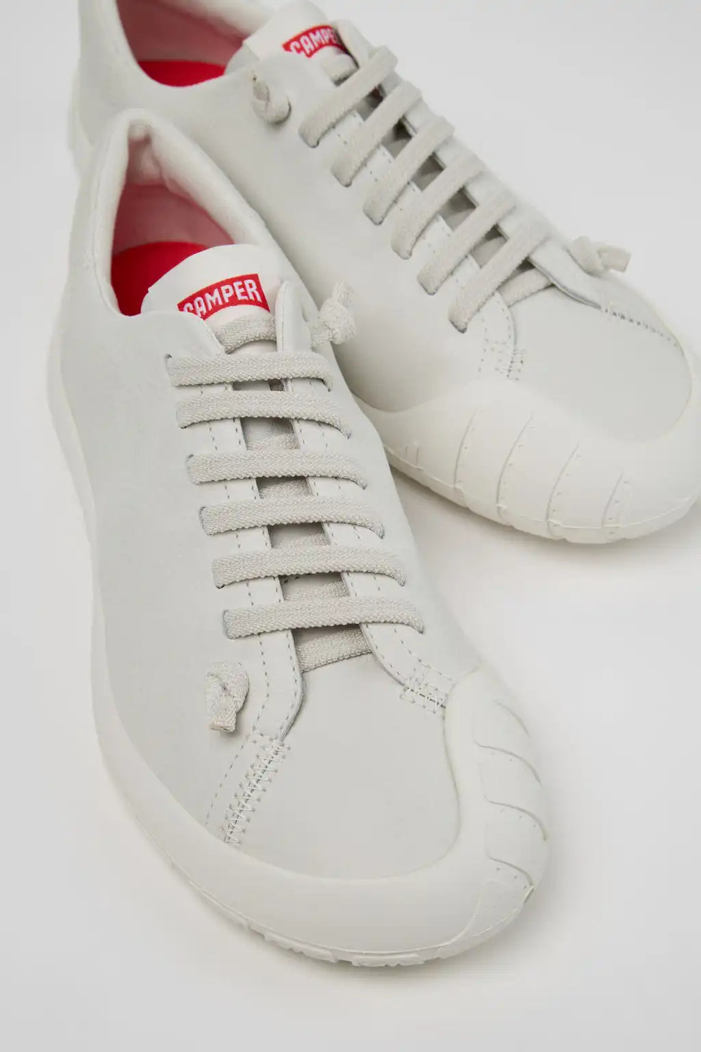 Peu Path+ Black Leather Sneakers for Women.