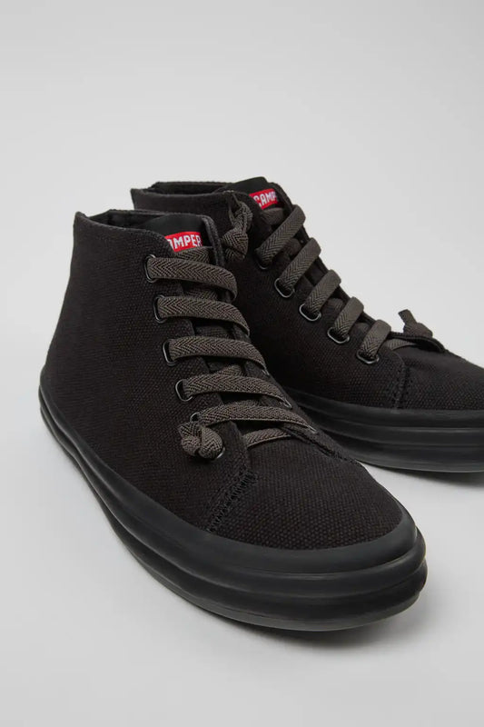Hoops Black textile sneakers for women