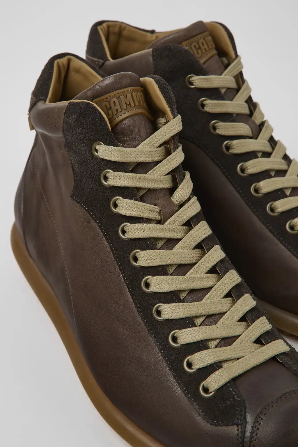 Pelotas Black Vegetable-Tanned Leather Ankle Boots for Men.