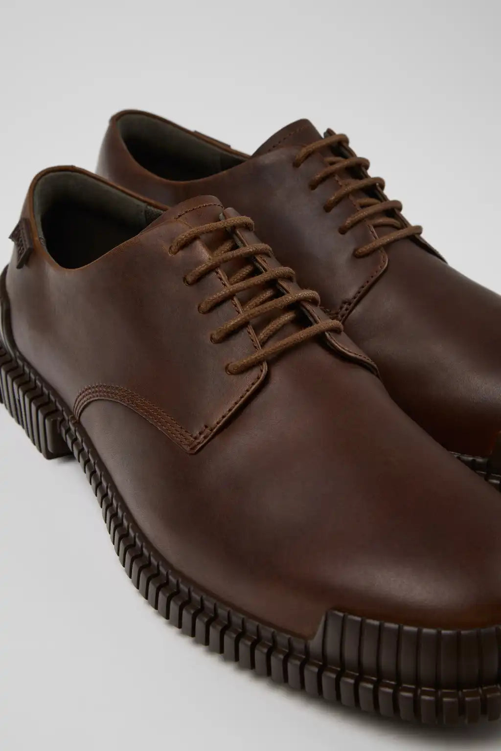 Pix Black Leather Shoes for Men.