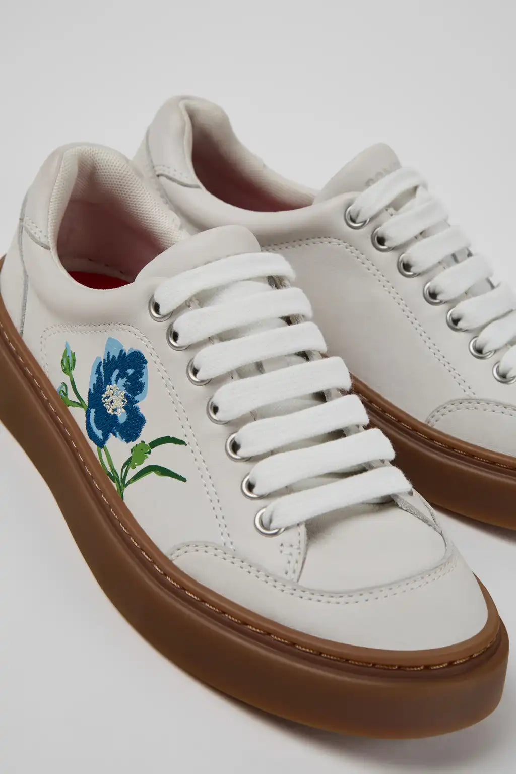 Runner Twentyfive Brown Suede Sneakers for Women.