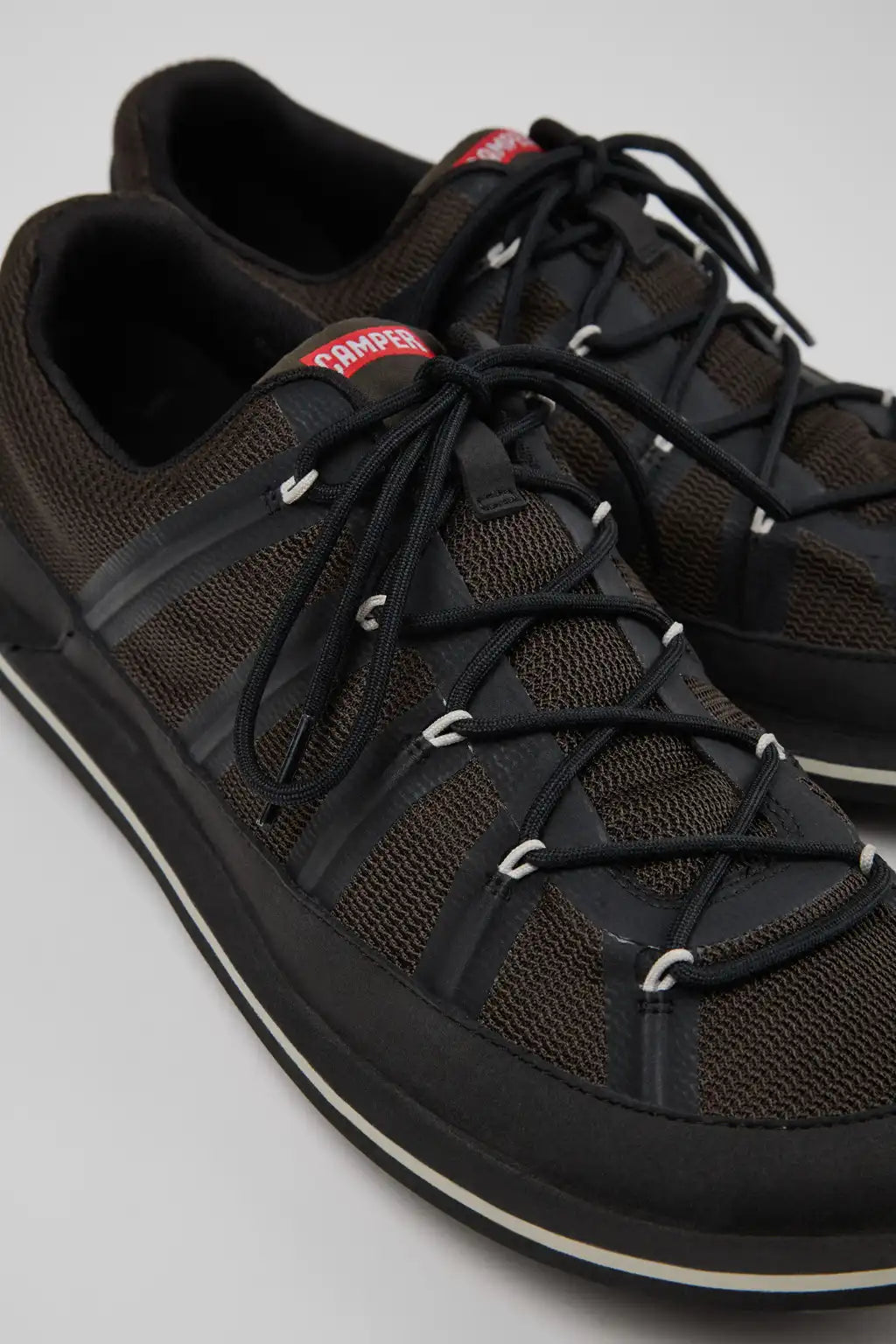 Beetle Gray Textile Shoes for Men.