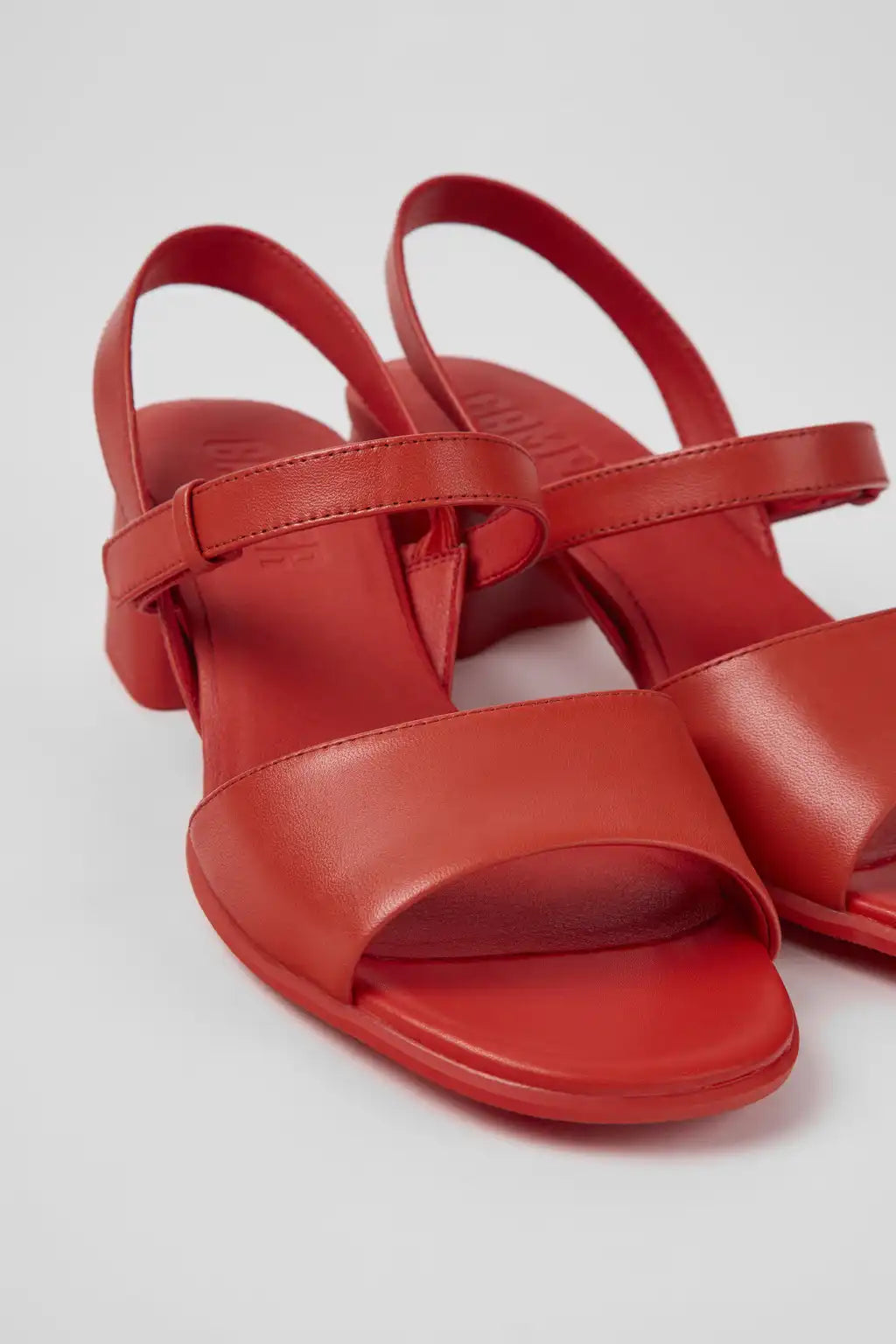 Katie Brown Leather Sandals for Women.