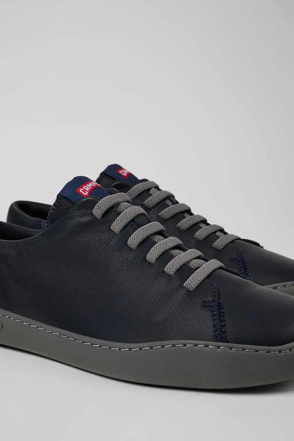 Peu Touring Red Leather Sneakers for Men.