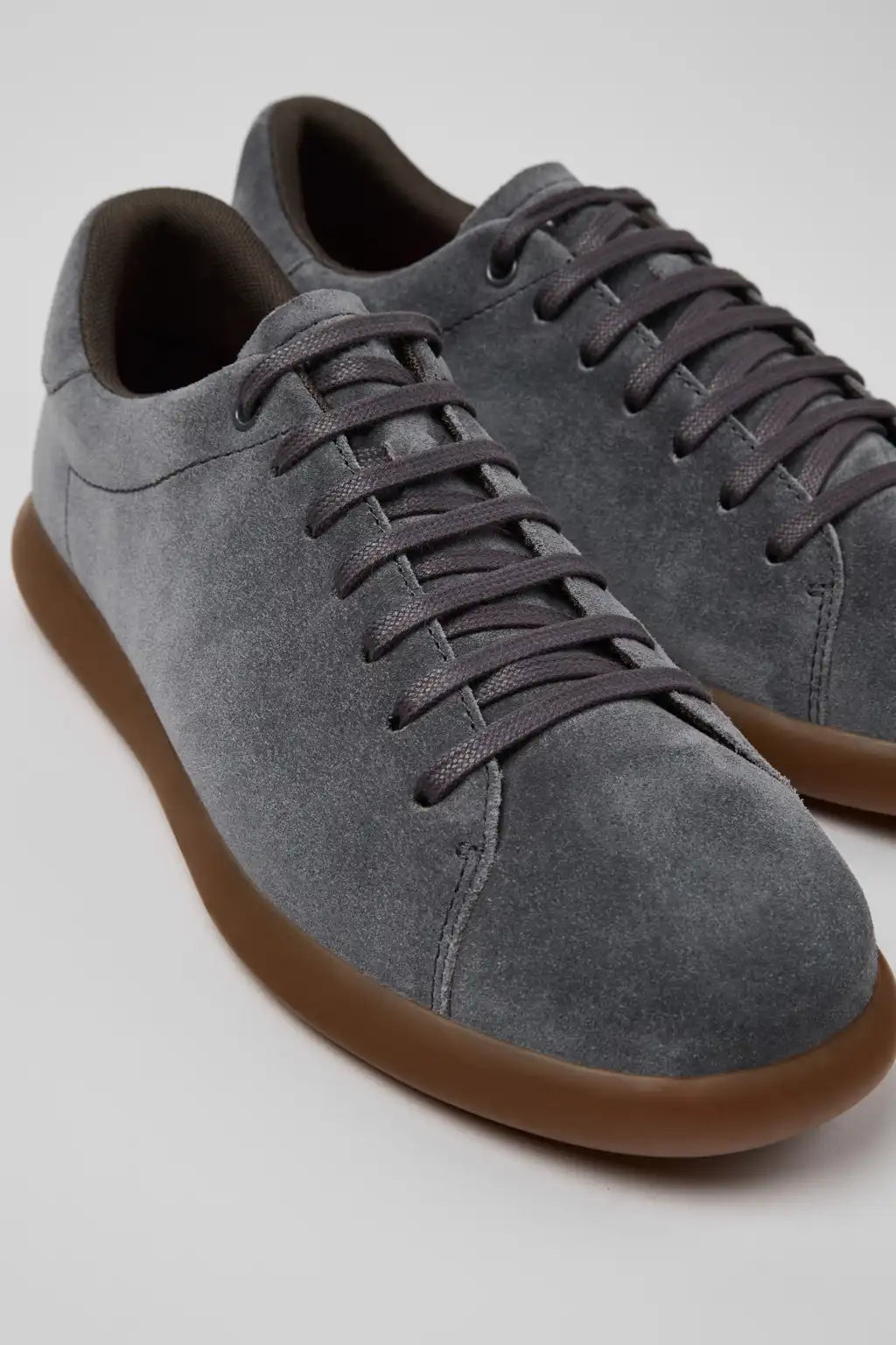 Pelotas Soller Brown Leather Sneakers for Men.