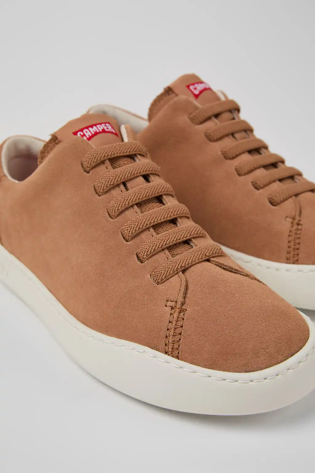 Peu Touring Black Leather Sneakers for Women.
