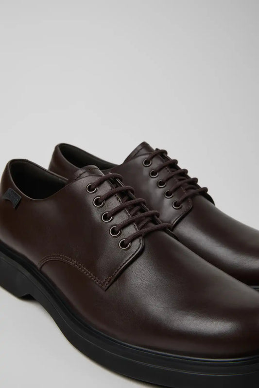 Norman Brown Leather Shoes for Men.