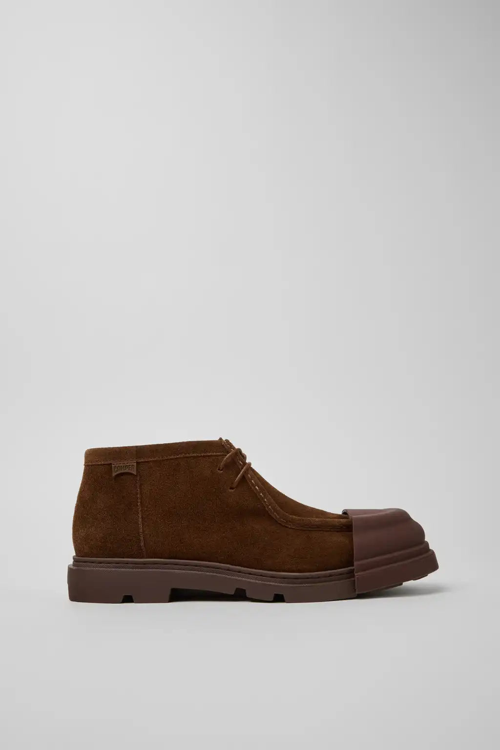 Junction Brown Suede Ankle Boots for Men.