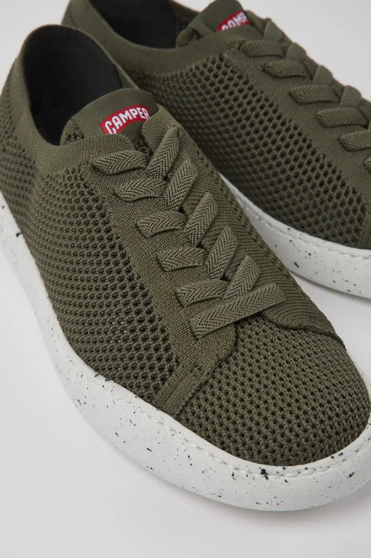 Peu Touring Green textile sneakers for women