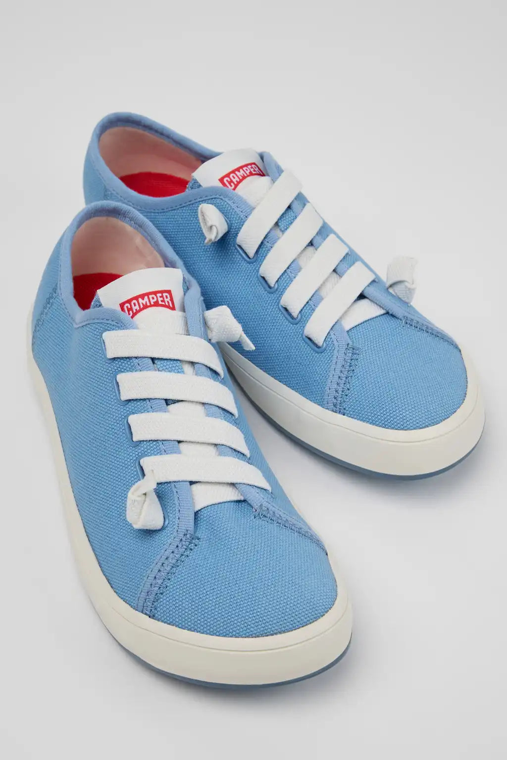 Peu Rambla II Gray Textile Sneakers for Women.