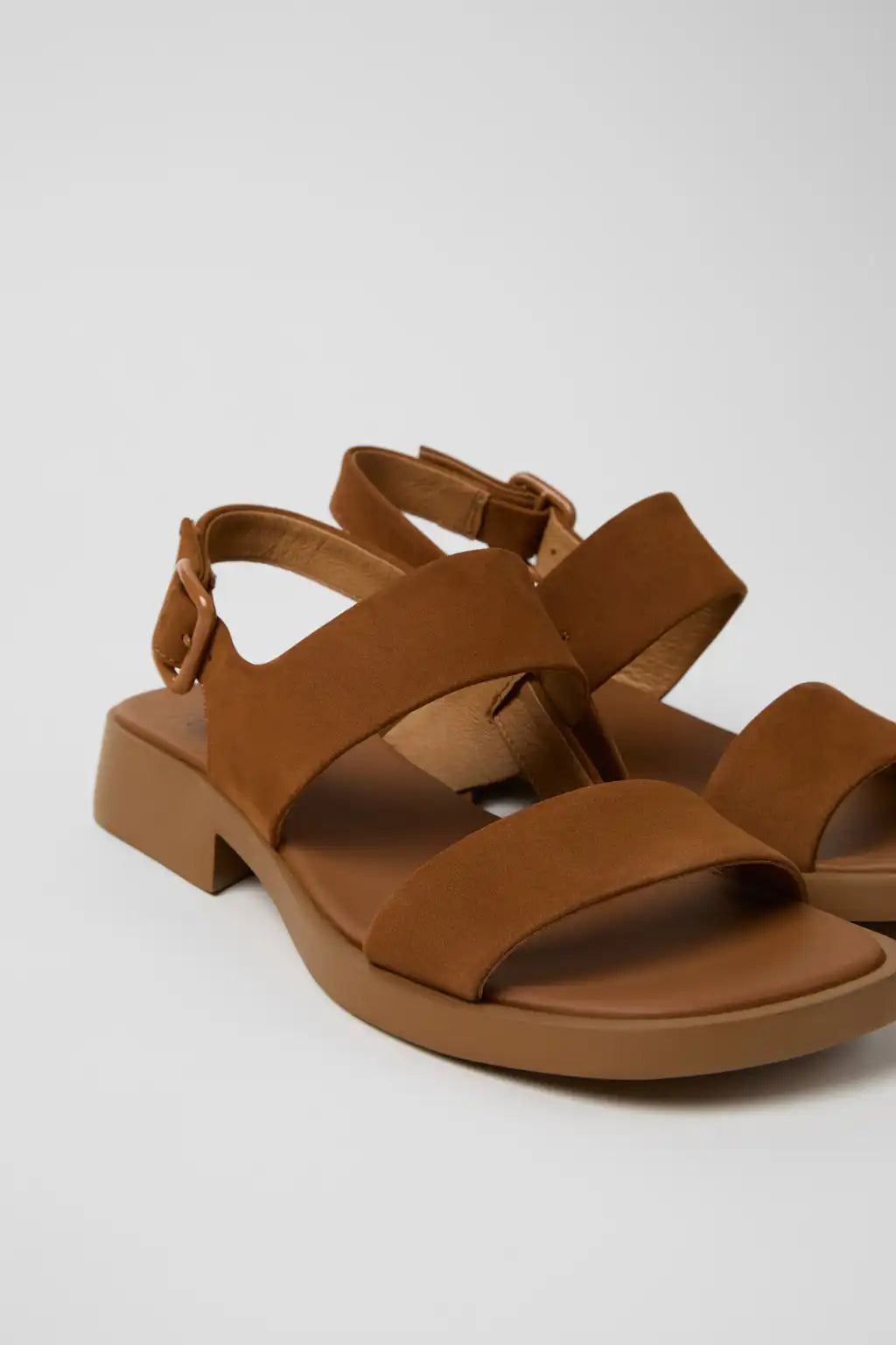 Dana White Leather Sandals for Women.