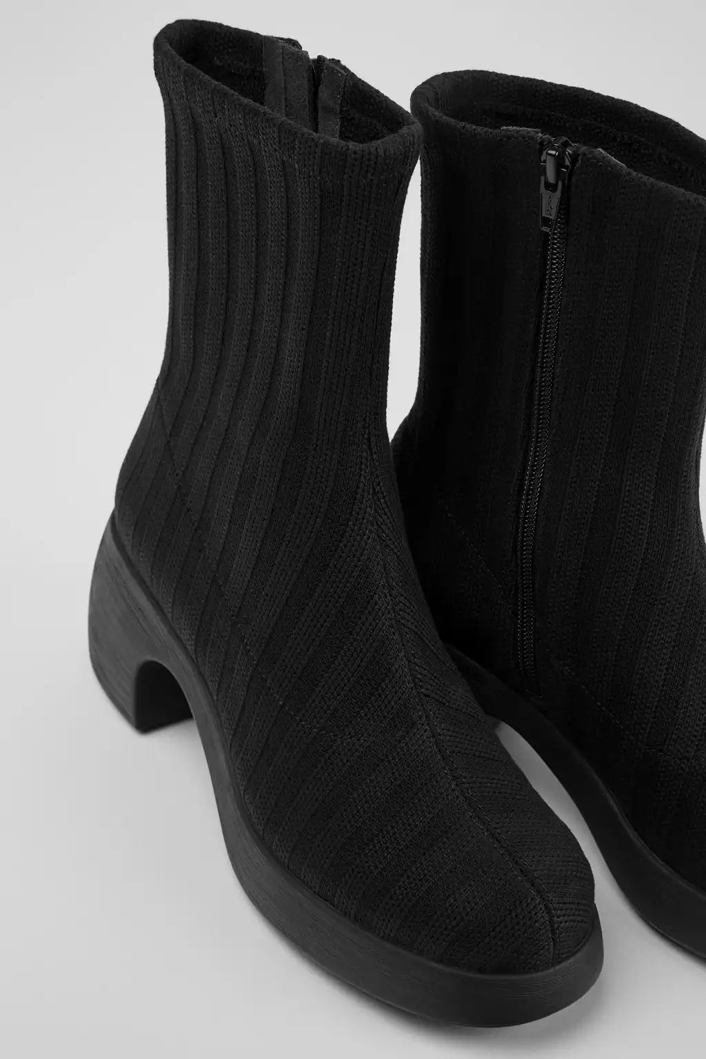 Thelma TENCEL® Black TENCEL® Lyocell boots for women