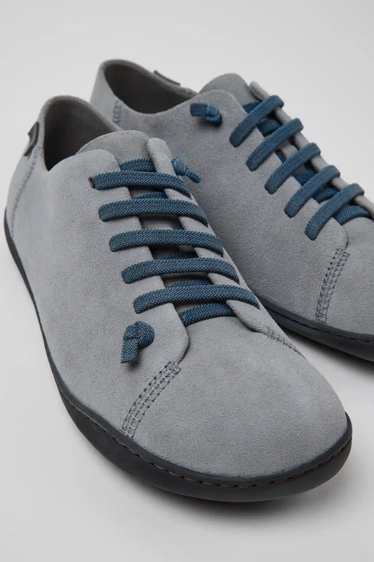 Peu Gray Nubuck Shoes for Men.