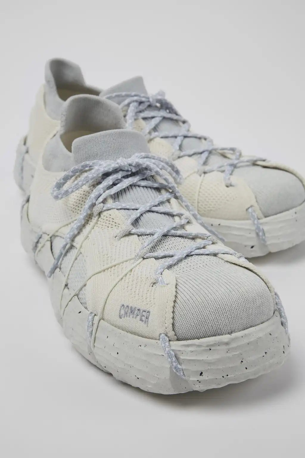 ROKU White Textile Sneakers for Men.